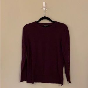 Banana Republic Burgundy Crew Neck Sweater, Size S
